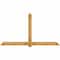 Ekena Millwork Eugene Rough Sawn Timber Gable Bracket, Western Red Cedar, 108"W x 58"H x 6"D x 6"F, 13/12 Pitch GBW108X58X0606EUG00RWR - alternate 1